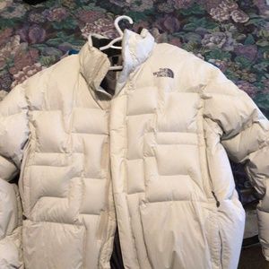 The North Face, XL, cream color